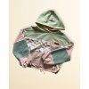 Dámská PATCHWORK Oversize Hoodie 22