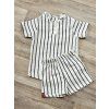 Mušelínkový set SCANDIC STRIPES - Chlapeček