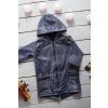 Softshell bunda s fleecem JEANS - Chlapeček