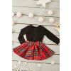 "KOMBINUJ" Triko LACE BLACK ( dlouhý rukáv ) -  Holčička