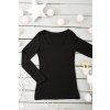 Triko LACE BLACK (dlouhý rukáv) - Maminka