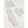 Mimi set WHITE DOTS