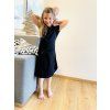 Šaty ALL IN 1 BLACK s cípama - Holčička