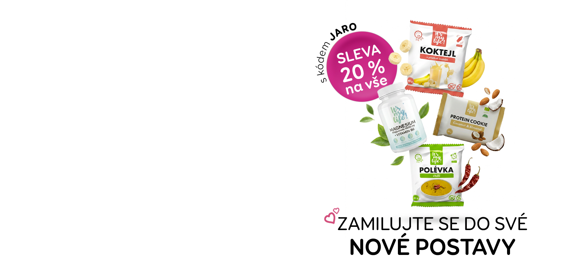 Užijte si jaro se slevou 20 %