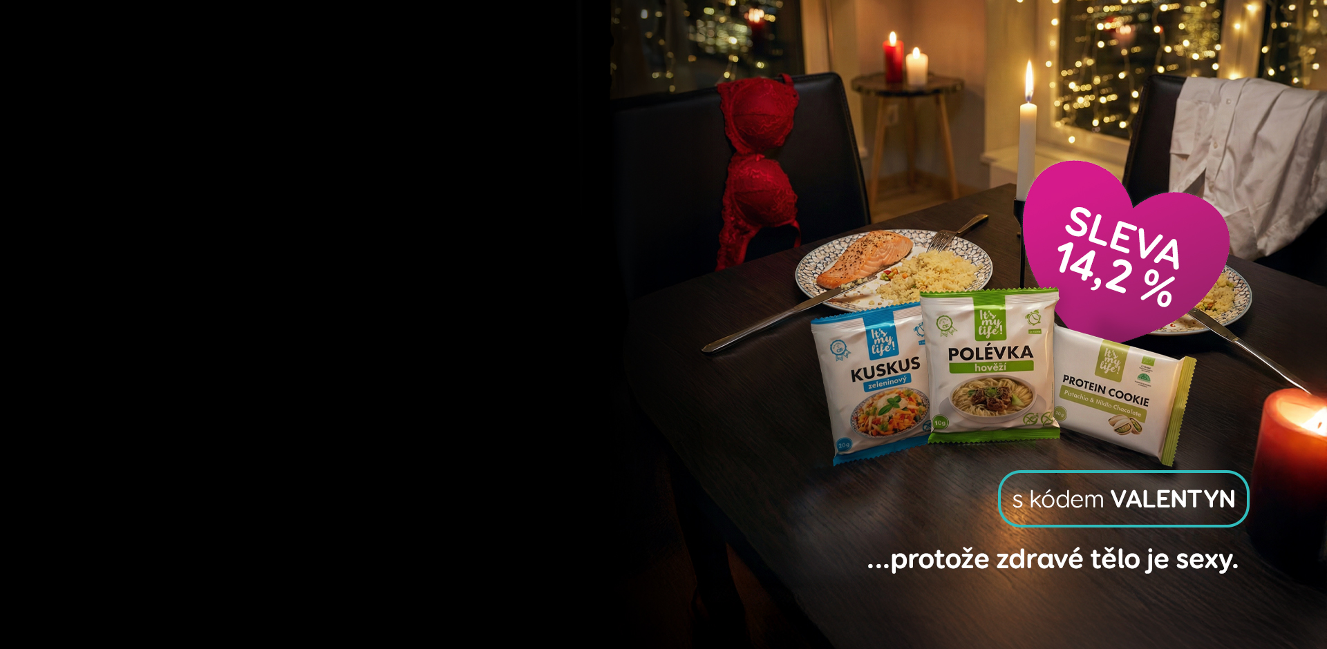 Valentýnská sleva 14,2 %