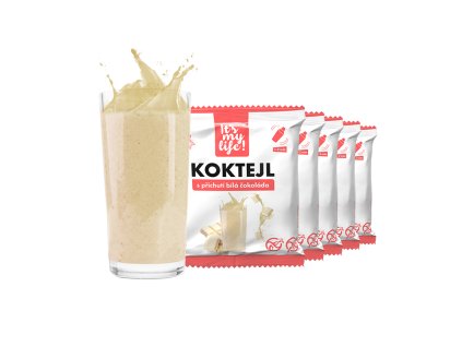 It’s my life! Proteinový koktejl bílá čokoláda 200g (5 porcí)