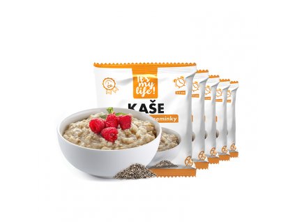 It’s my life! Proteinová kaše malinová s chia semínky 200g (5 porcí)