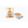 Create a product photo for apple cinnamon porridge with the apple cinnamon porridge package in the