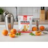 Create a nice image in a kitchen setting with the apricot cocktail package from subject 1 a prepa (1)