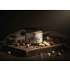 Create another nice image in a completely different setting with the hazelnut cream and white chocol