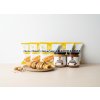 A wide angle profile picture for an e shop featuring all three products pancakes package milk c (1)