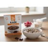 Create another nice image in a kitchen setting with the cocoa porridge package from subject 1 prom (2)
