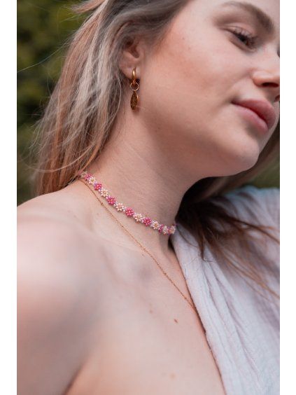 Peonia - Náhrdelník