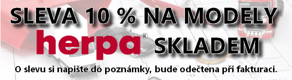 Sleva 10 % na modely HERPA
