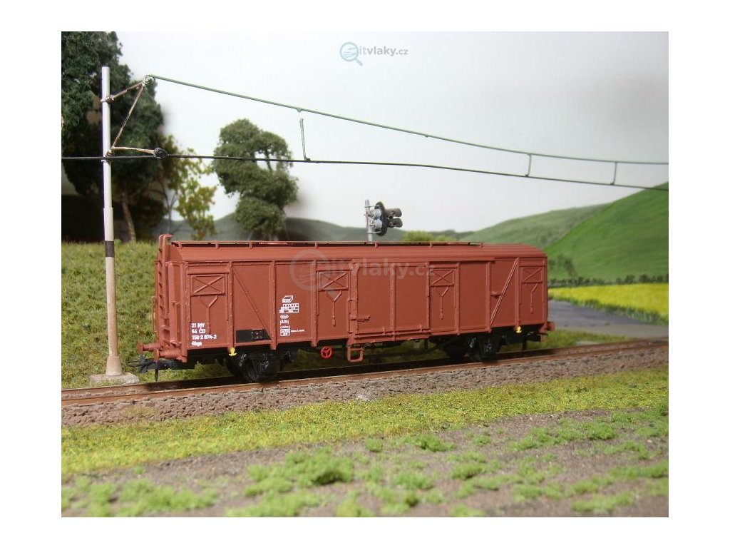 H0 - Sestavený model Gbgs, ČD(dvě odsypné klapky) / ES PEČKY 28012.2