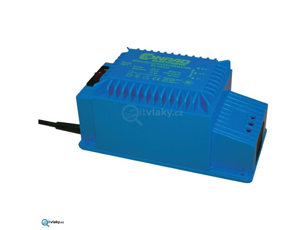 Vysoce výkonný transformátor BV03/122, 9V nebo 18V, 150VA / Conrad 404291