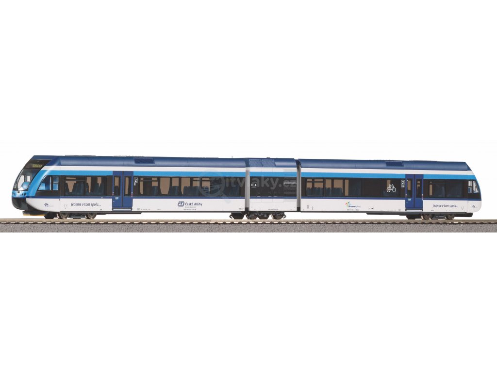 H0 - motorová jednotka GTW 2/6 ČD / PIKO 59134 - itvlaky.cz
