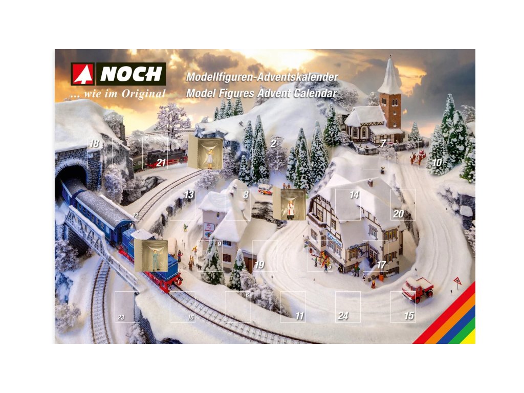 TT Adventní kalendář 25 figurek / NOCH 45997 itvlaky.cz