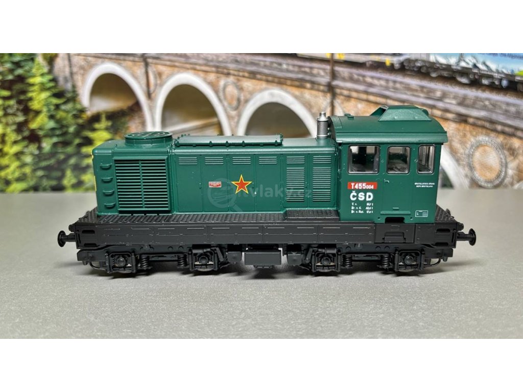 H0 - lokomotiva  T455.004 ČSD / MTB H0T455004
