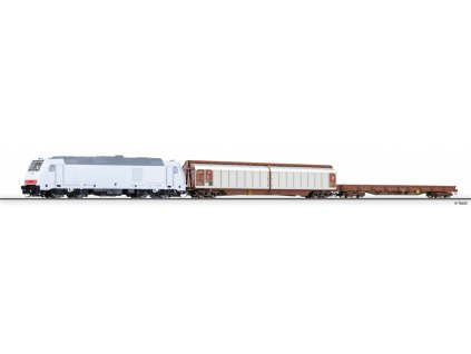 TT - Startset I TRAXX 285 + 2 vozy DB AG/ Tillig 01424