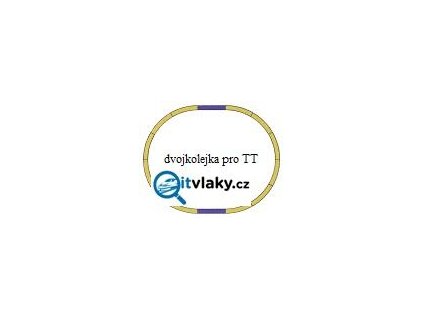 231028 tt zakl set koleji pro dvojkolejku 79x94cm s podlozim oval r353 tillig 01831