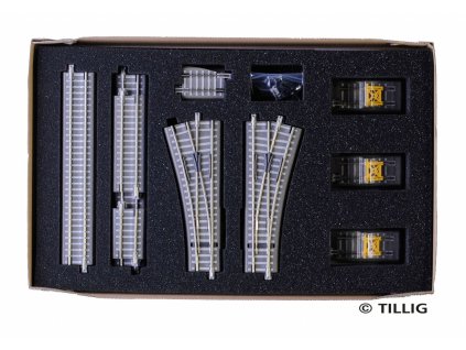 TT - rozšiřující set kolejiva "nákladové nádraží" / Tillig 01836
