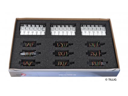 TT - kolejový set "elektrizace", 9x přestavník atd. / Tillig 01837