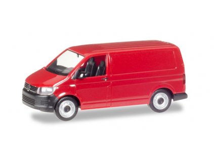 H0 - VW T6 Kombi, cherry red / HERPA 028721