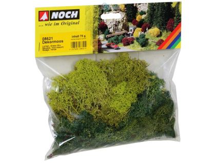 233647 mech svetle a tmave zeleny 75g noch 08621