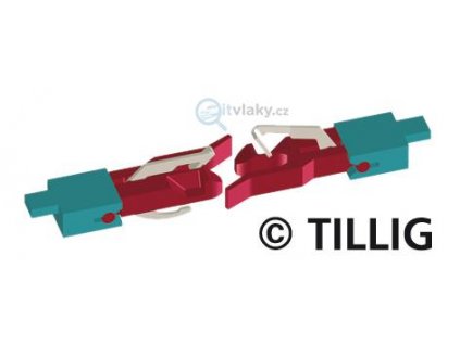 TT - spřáhlo Tillig do šachty NEM, balení 8 ks / Tillig 08840