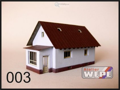 H0 - Rodinný dům ,,Kolonka' 003 / AWEPE model 10005