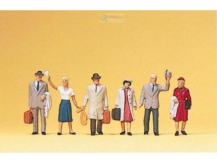 H0 - Cestující / Preiser 10020