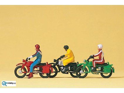 H0 - Motorkáři / Preiser 10081