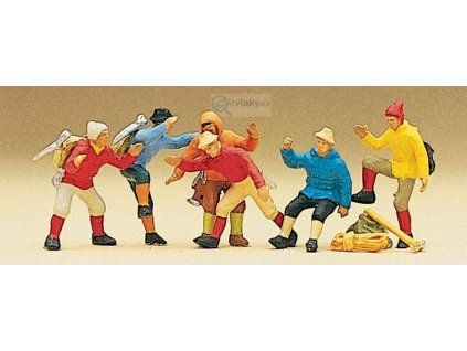 H0 - Horolezci / Preiser 10190