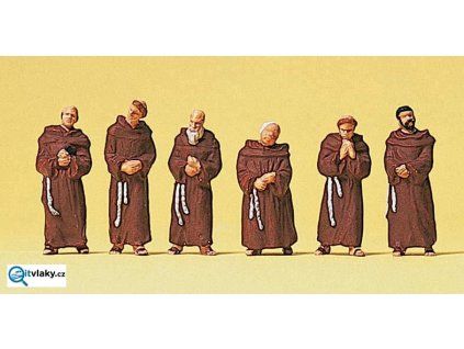 H0 - Mniši, františkáni / Preiser 10198