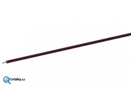 jednopólový hnědý kabel, 10 m - 0,7 mm2 / ROCO 10631