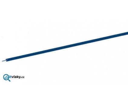 jednopólový modrý kabel, 10 m - průřez 0,7 mm² / ROCO 10636