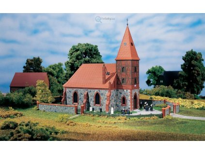 H0 - Kostel, stavebnice / Auhagen 11405