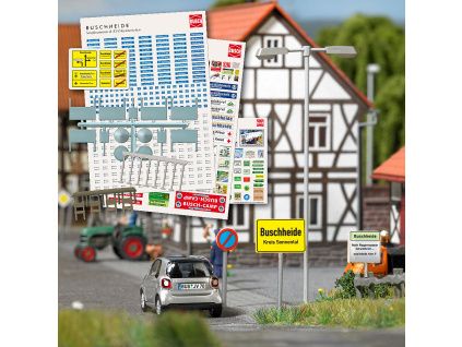 237103 237103 h0 dekoracni set buschheide busch 1173