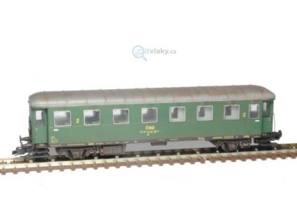 TT - Osobní vůz Be Rybák ČSD, stavebnice / SDV Model 12028