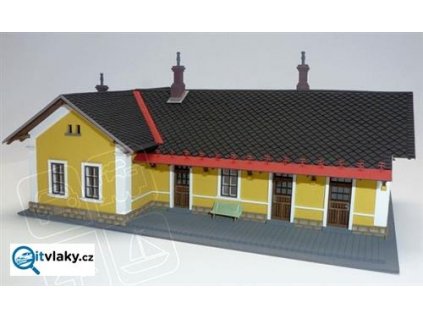 336973 h0 vypravni budova adrspach stavebnice igra model 131021