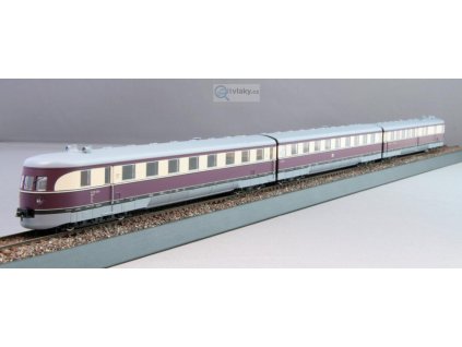 TT - 3-dílná motorová jednotka VT 137 273 DR + DCC+ FlexDec / KRES 1372