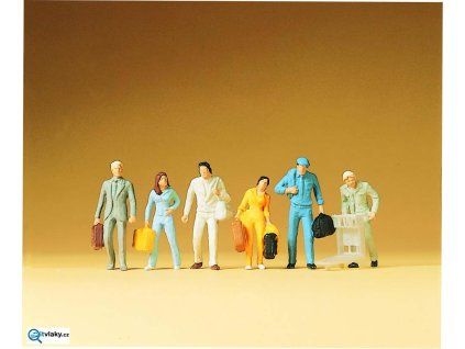 H0 - Lidé v chůzii / Preiser 14000