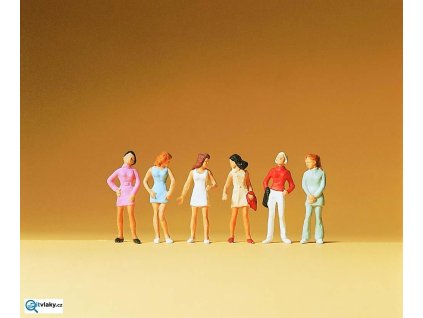 H0 - Mládež, 6 figurek / Preiser 14006