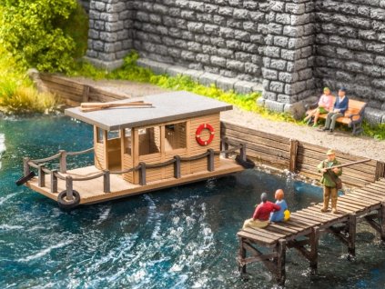 H0 - Houseboat - Laser Cut minis / NOCH 14224