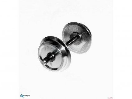 TT - dvojkolí kovové - 8.3 mm, čepy ZEUKE, oboustranně izolováno / Müller 0097, 148301