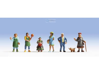 H0 - Figurky trhovci / Noch 15470