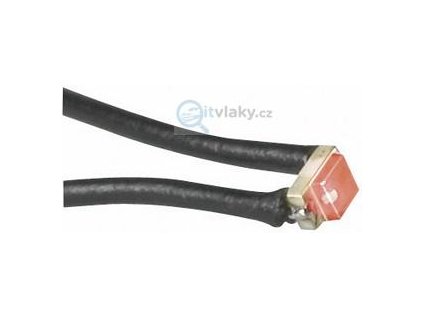 LED zelená dioda 1,2mm na drátkách vhodná jako světlo do modelů /156613