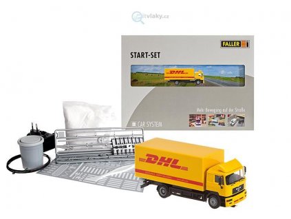 342805 h0 startset nakladni automobil dhl mb faller 161607