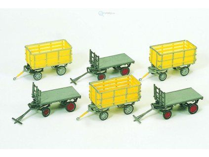 H0 - poštovní vozíky / Preiser 17112